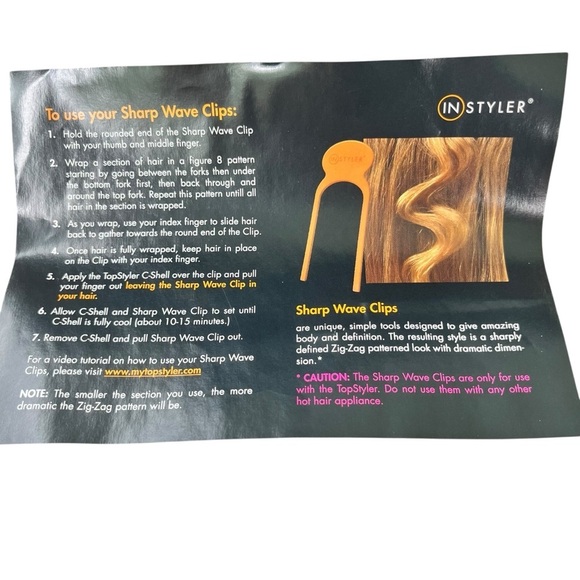 InStyler TopStyler Hair Styling System with Heated Ceramic Shells & Travel Case - Picture 12 of 16